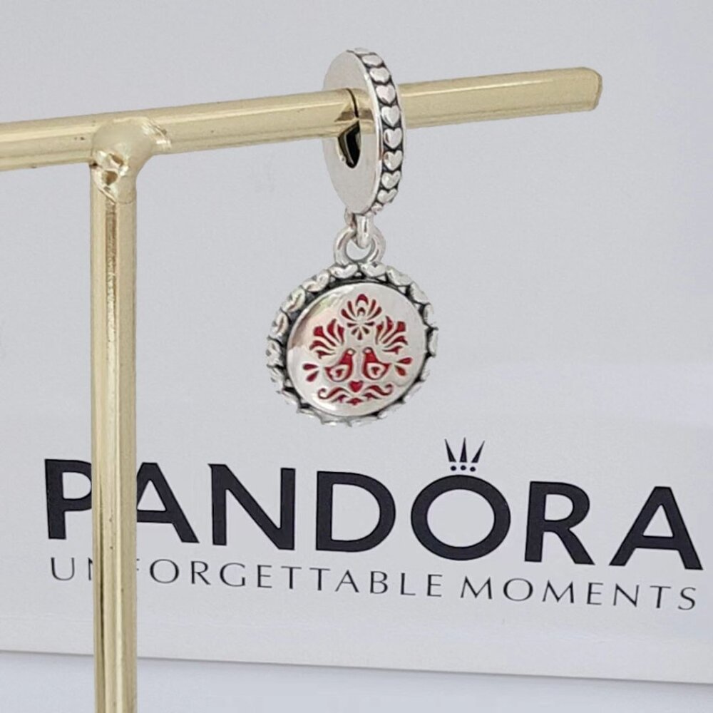 Pandora Hungary Exclusive Hungarian Folk Motif Dangle Charm
